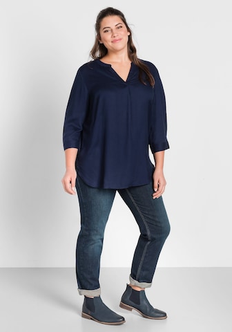 SHEEGO Tunic in Blue