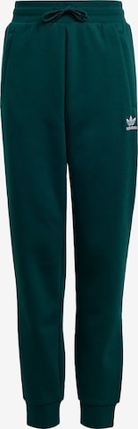 Pantaloni 'Trefoil Essentials' di ADIDAS ORIGINALS in verde: frontale