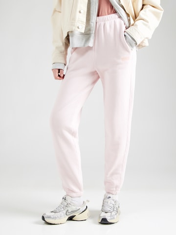 Effilé Pantalon 'IZUBIRD' AMERICAN VINTAGE en rose : devant