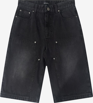 Loosefit Jean Good For Nothing en noir : devant