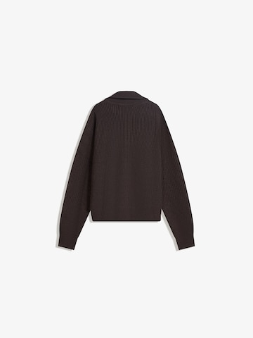 Bershka Gebreid vest in Bruin