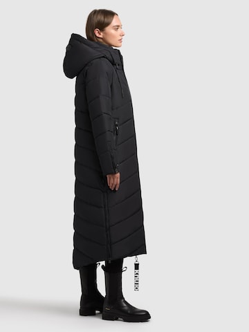 khujo Winter Coat 'Stama' in Black