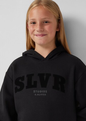 Sweat-shirt s.Oliver en noir