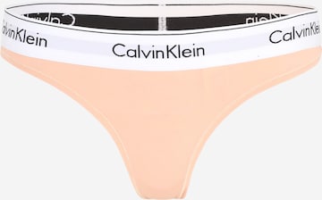 Calvin Klein Underwear Стринги в Ярко-розовый: спереди