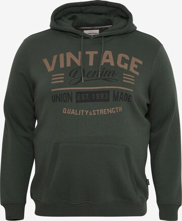 Sweat-shirt BLEND en vert : devant