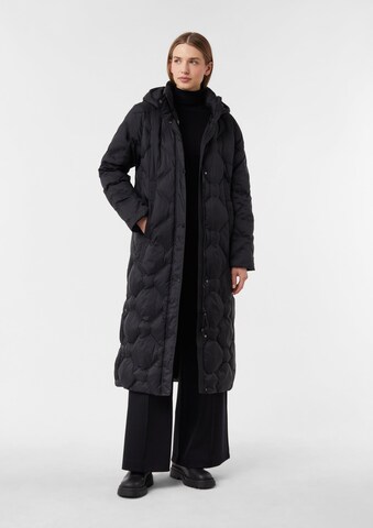 Manteau d’hiver COMMA en noir : devant