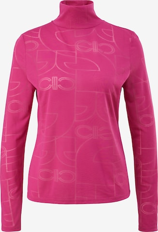 T-shirt comma casual identity en rose : devant