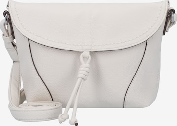 TOM TAILOR Crossbody Bag 'Malia' in White: front