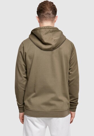 Merchcode Sweatshirt 'Good Things Take Time' in Green