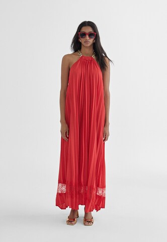 Lola Casademunt Kleid in Rot: Vorderseite