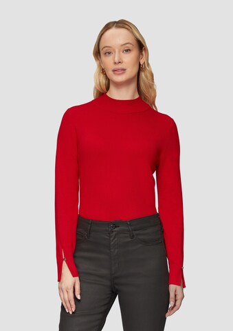 s.Oliver BLACK LABEL Trui in Rood: voorkant