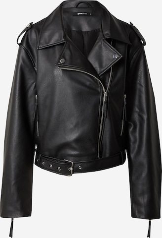 Gina Tricot Between-season jacket in Black: front