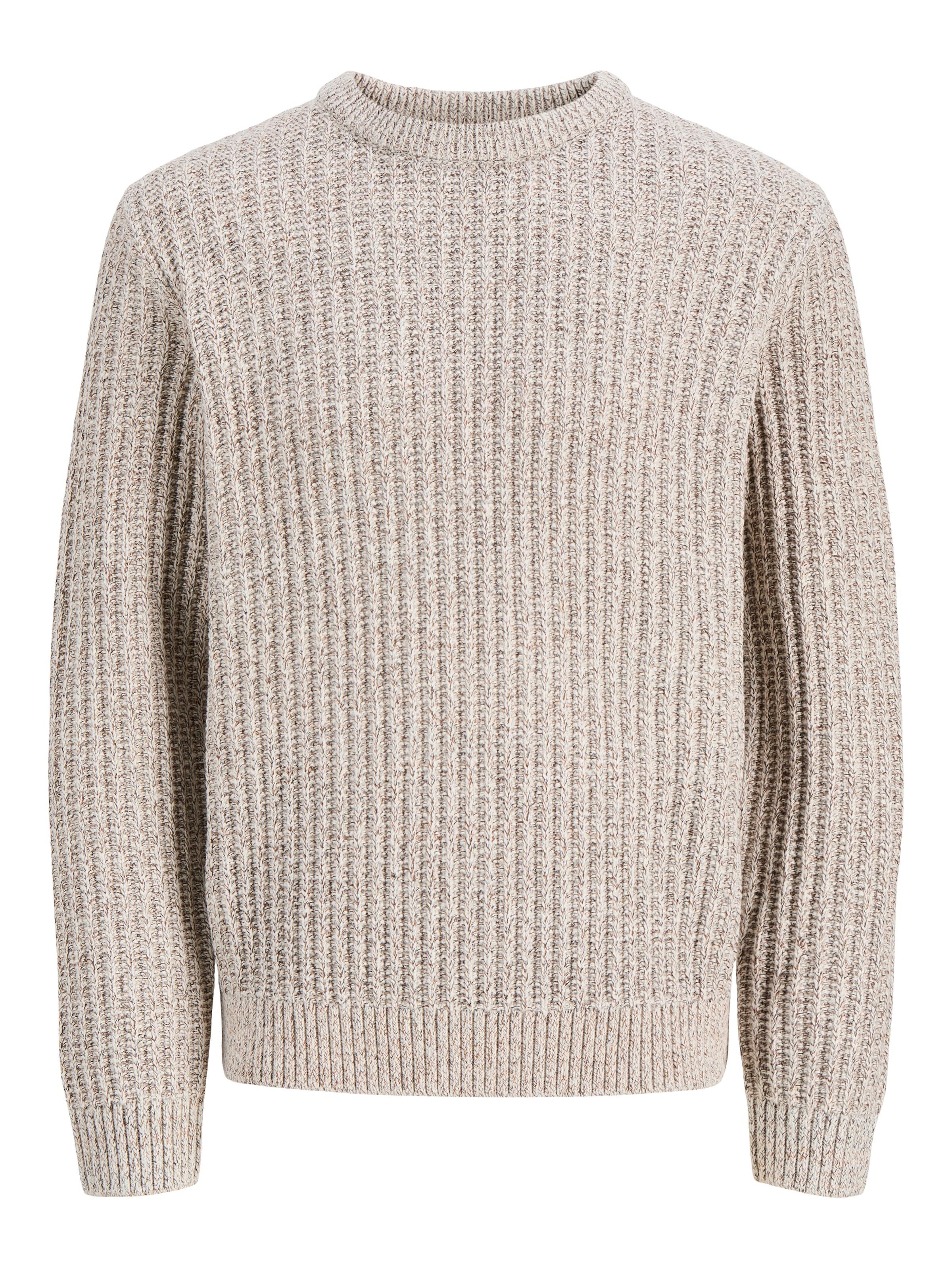 JACK & JONES Pullover 'JJJAXON' in XS in weißmeliert, Produktansicht