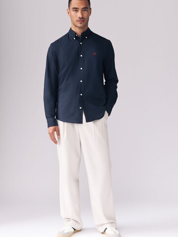 Coupe regular Chemise 'Oxford' Next en bleu