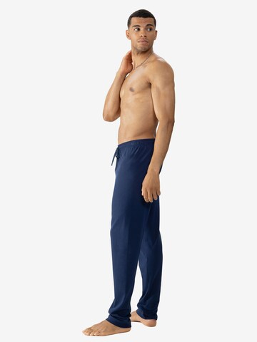 Mey Pajama Pants 'Solid Night' in Blue