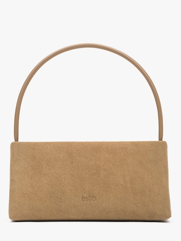 Estro Schultertasche '9909'‌‌‌ in Beige: Vorderseite