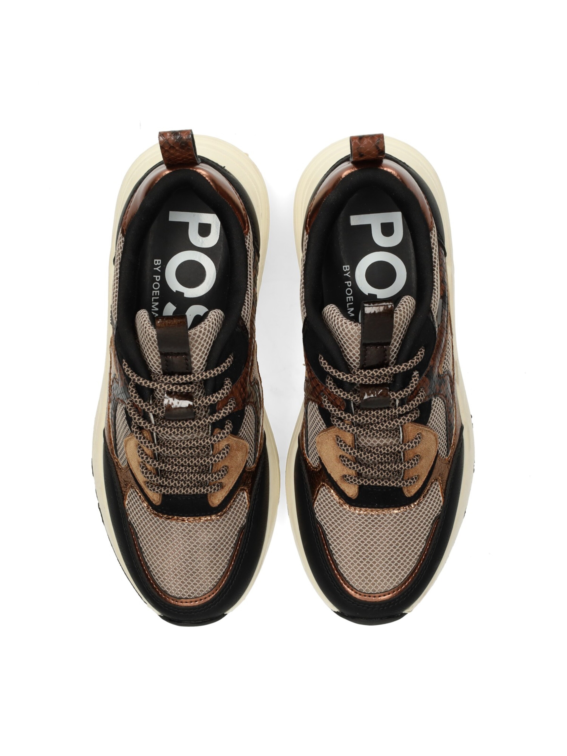 POSH by Poelman Sneakers laag in Zwart