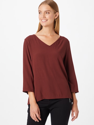 ABOUT YOU Blouse 'Farine' in Rood: voorkant