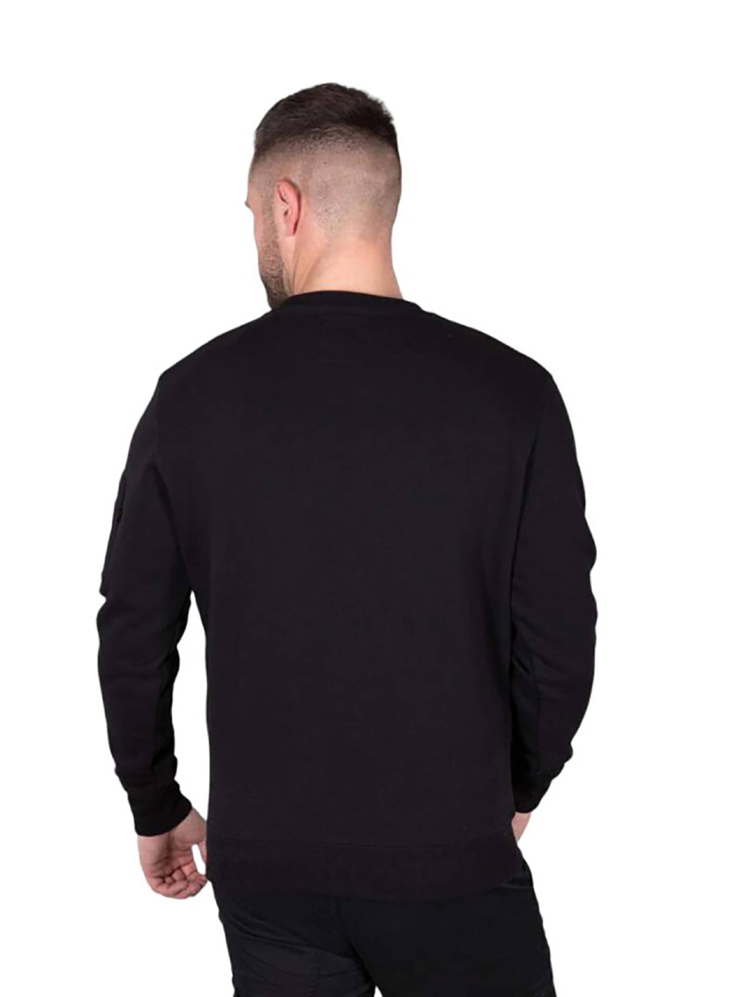 ALPHA INDUSTRIESSweater majica - crna boja