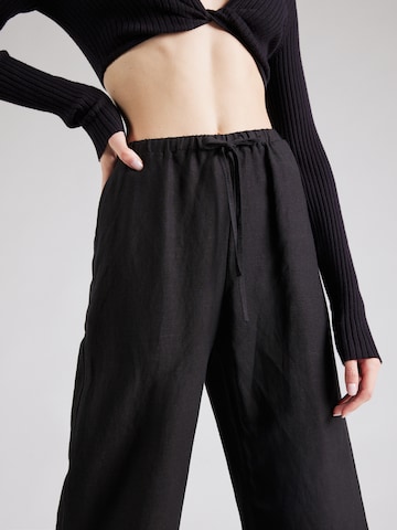 Regular Pantalon 'Bella' Lindex en noir