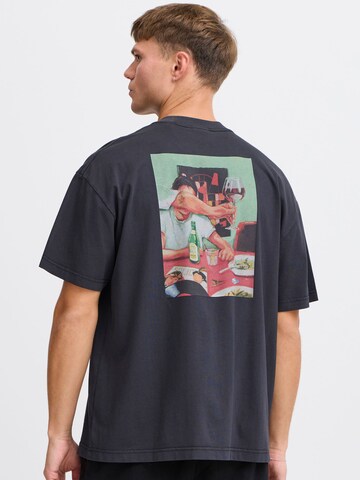 !Solid Shirt 'Nojus' in Black: front
