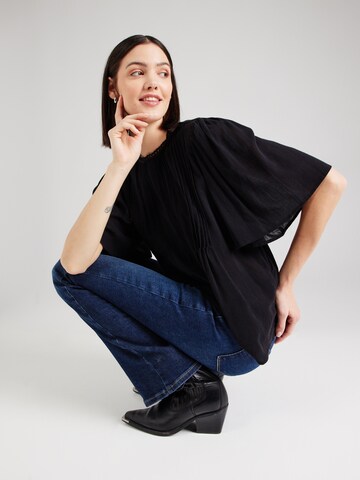 Camicia da donna 'VISEFINA' di VILA in nero