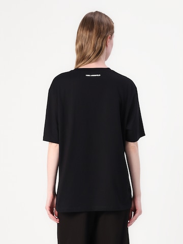 Karl Lagerfeld Póló - fekete: hátul