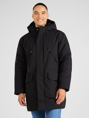 NORSE PROJECTS Parka 'Stavanger Military' in Schwarz: predná strana