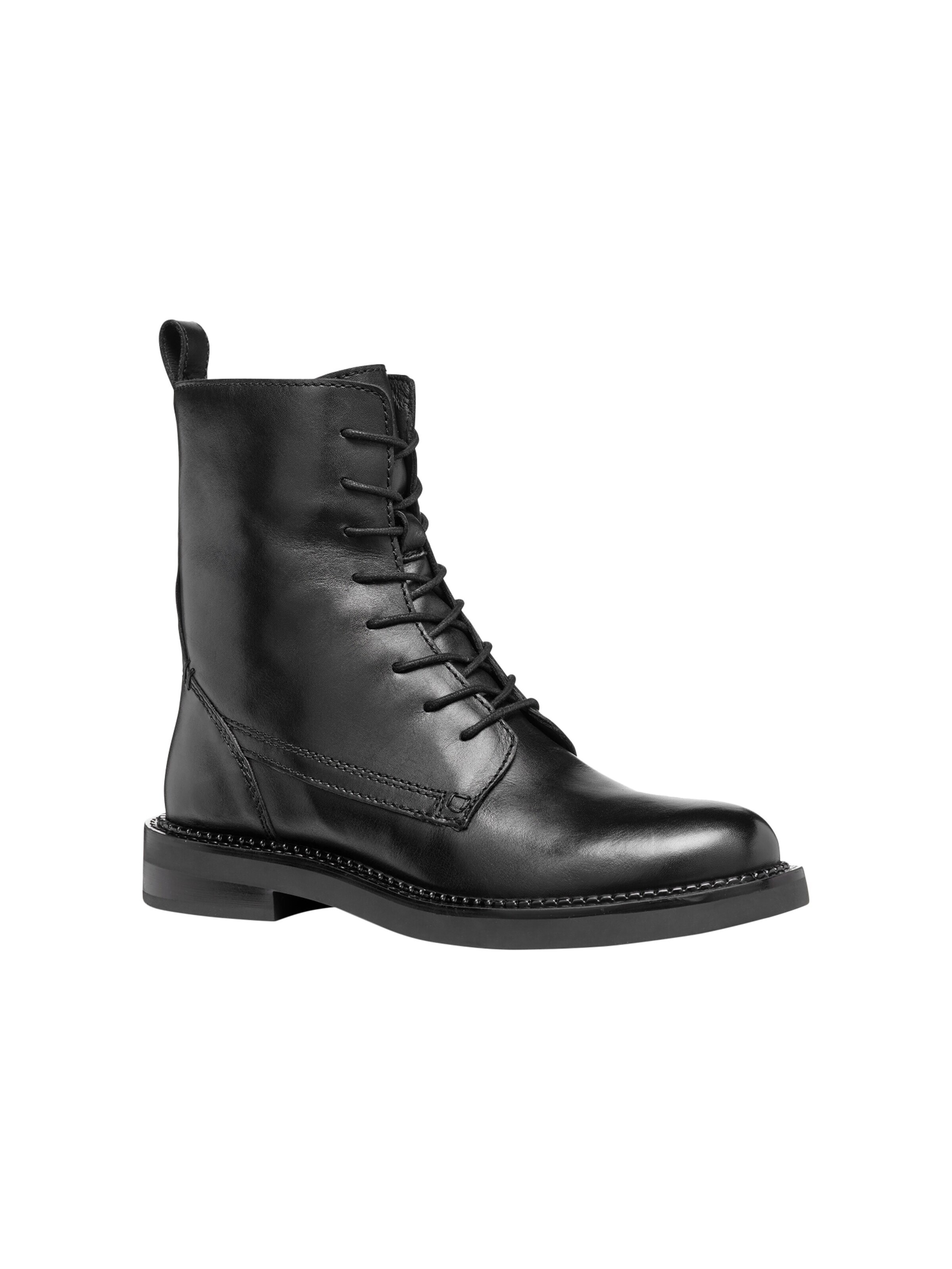 Ankle boots 'Serilda-Lederstiefeletten' di GEOX in nero