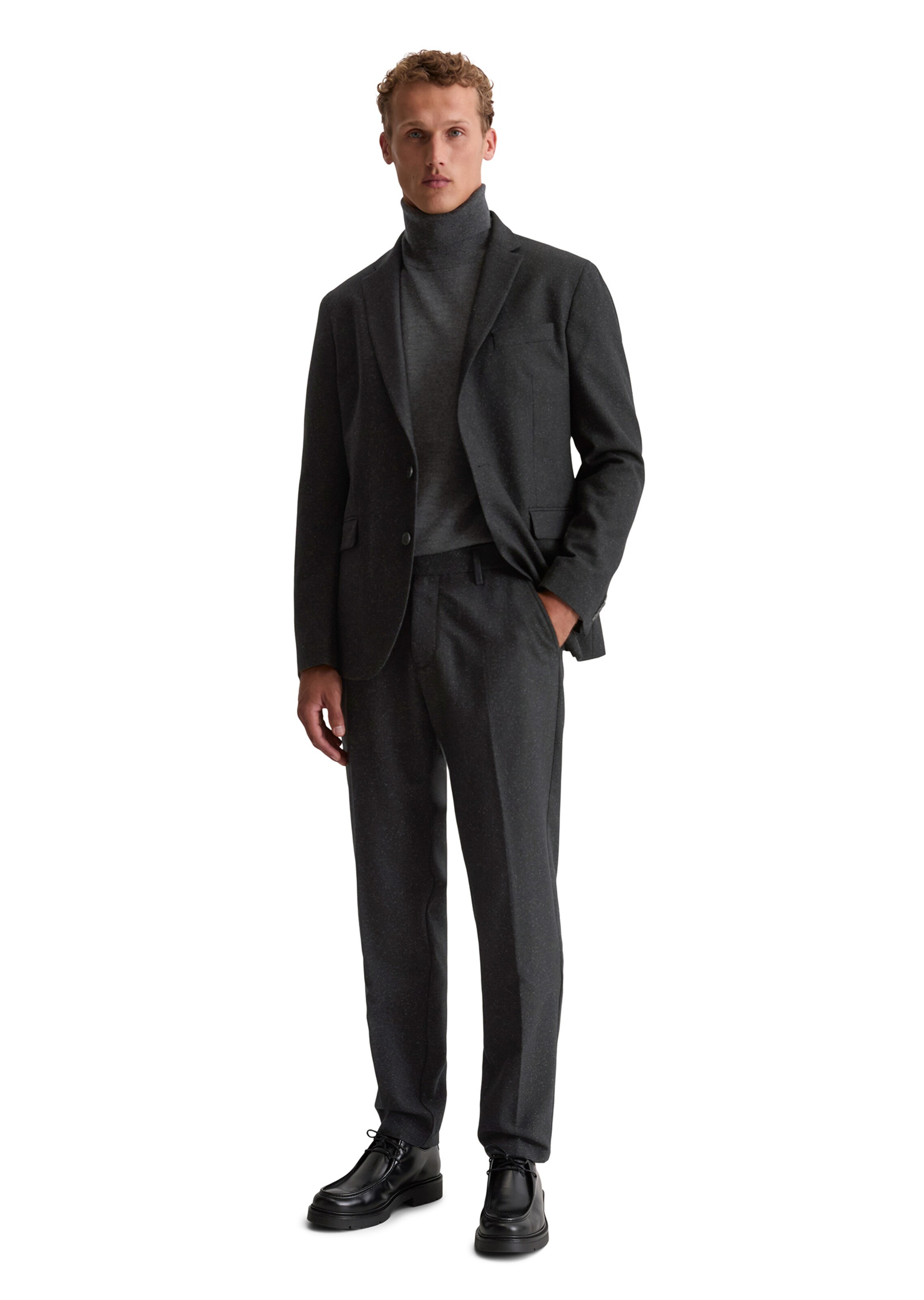 Marc O'Polo Regular Fit Sakko in Schwarz