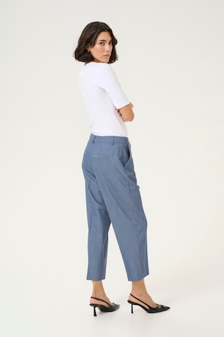 Kaffe Regular Trousers 'Sakura' in Blue