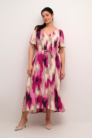 KAFFE CURVE Kjole 'Alona' i pink
