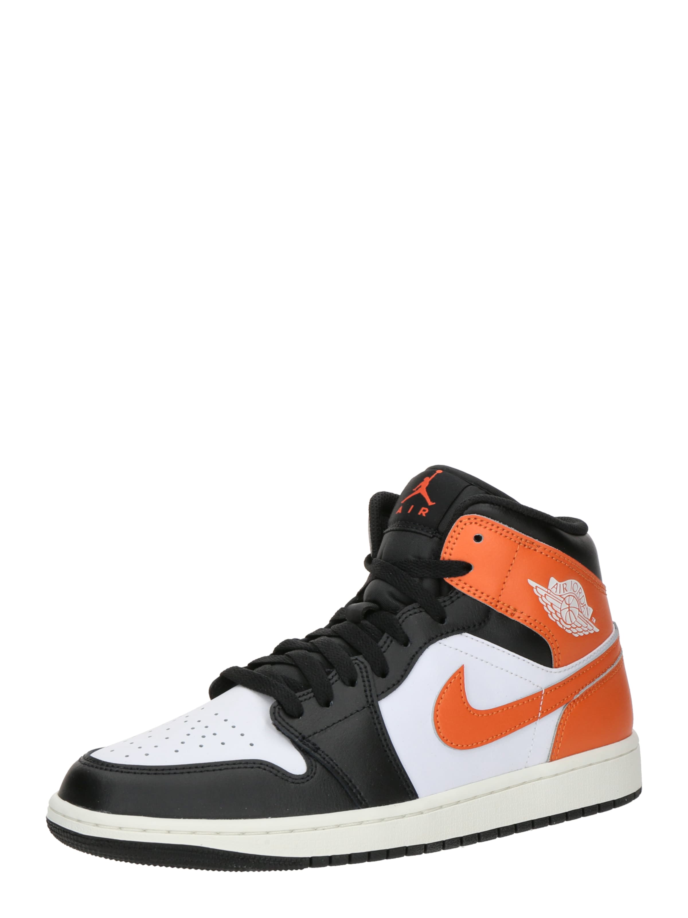 Jordan Magas szárú sportcipők 'AIR JORDAN 1' - narancs: elől