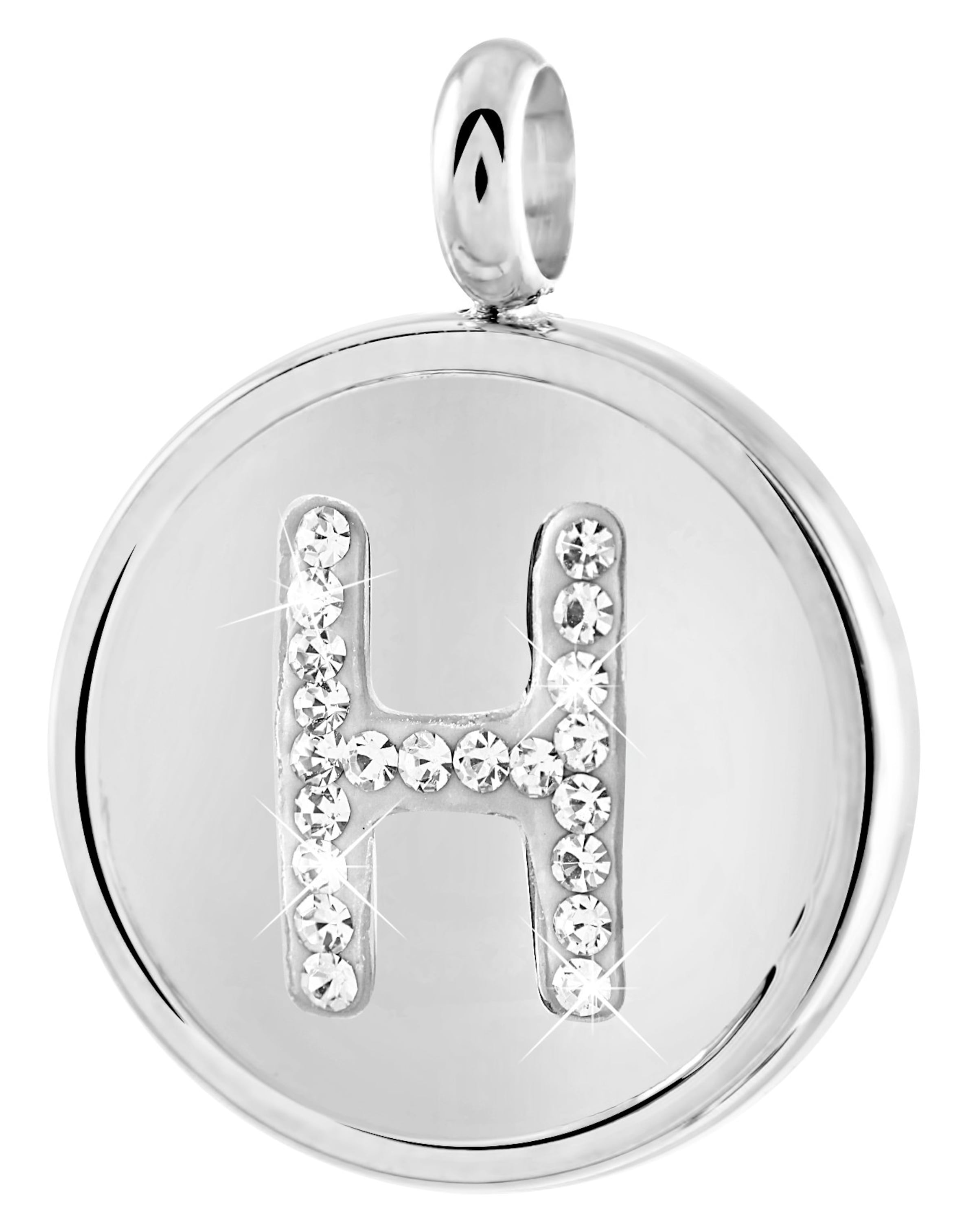 Lucardi Hangers in Zilver: voorkant