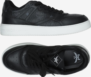 MCM Sneaker 42 in Schwarz: Vorderseite