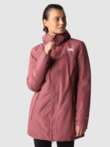 Veste outdoor 'Hikesteller' THE NORTH FACE en rose : devant