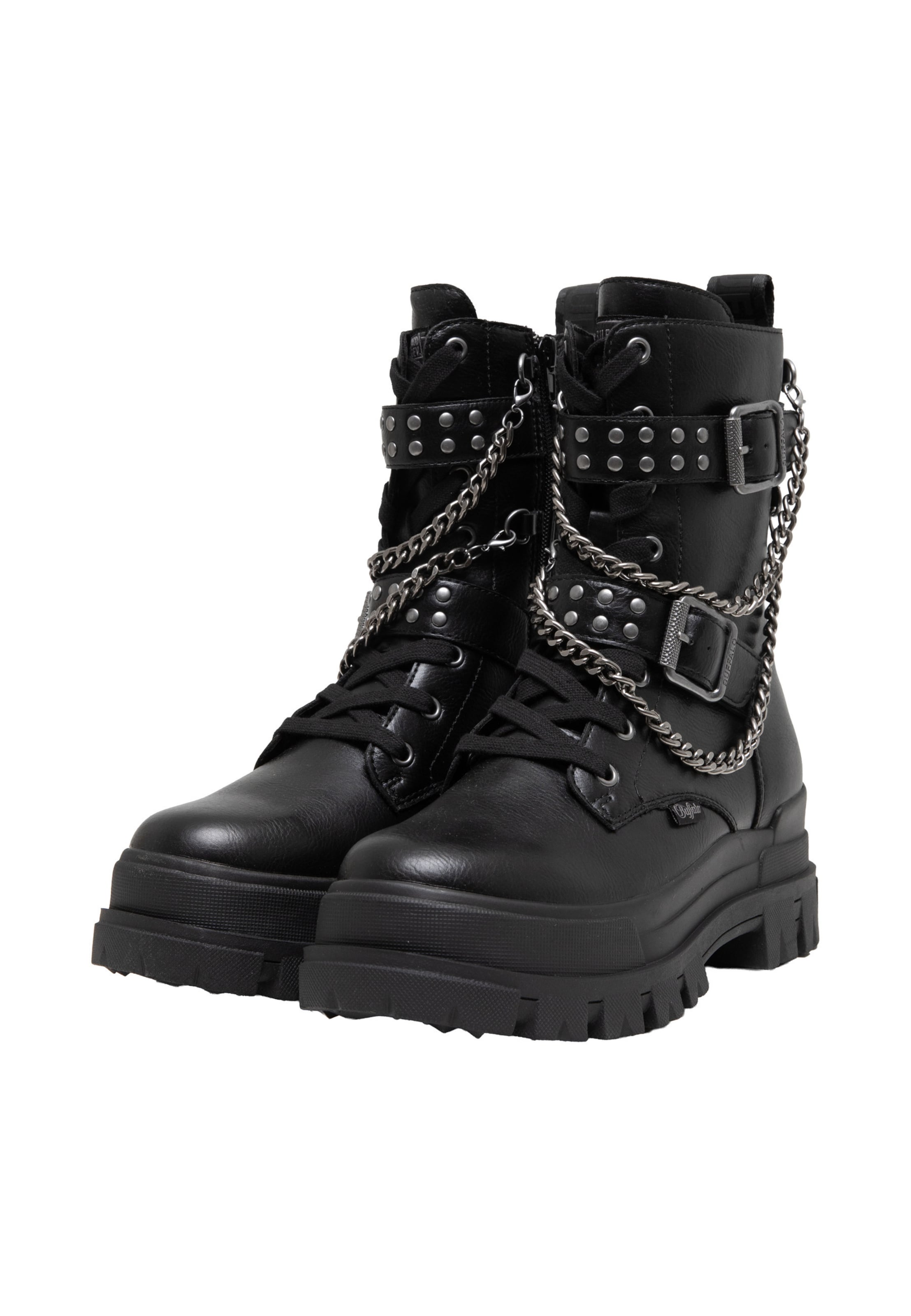 BUFFALO - Botas 'Aspha' em preto