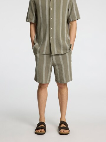 SELECTED HOMME regular Bukser i grøn: forside