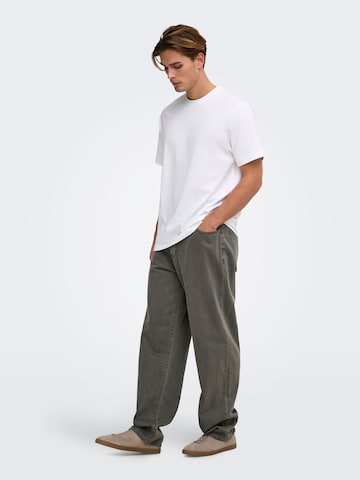 Only & Sons Loose fit Jeans 'ONSFade' in Grey
