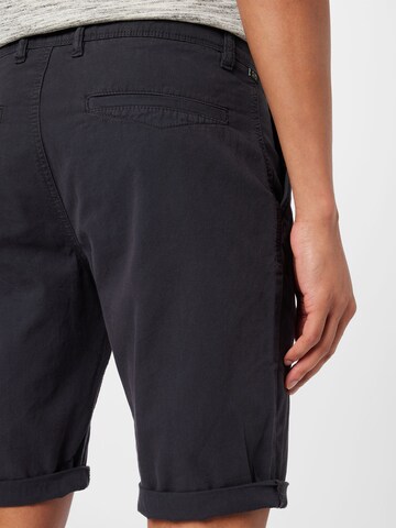 QS Regular Chino trousers in Black