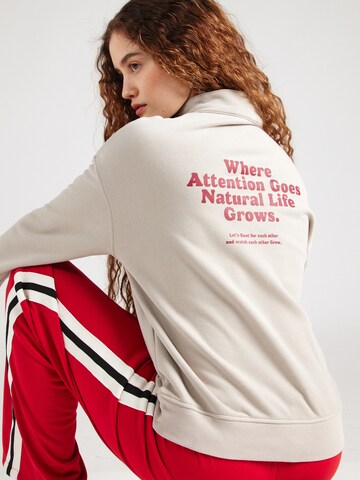 NU-IN - Sweatshirt em cinzento