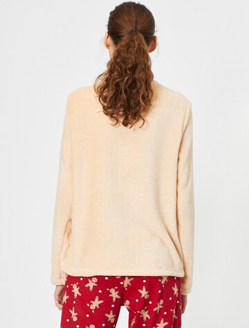Koton Schlafshirt in Beige