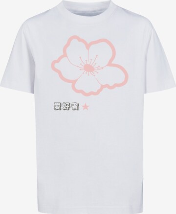 F4NT4STIC Shirt 'Kirschblüten Japan' in White: front