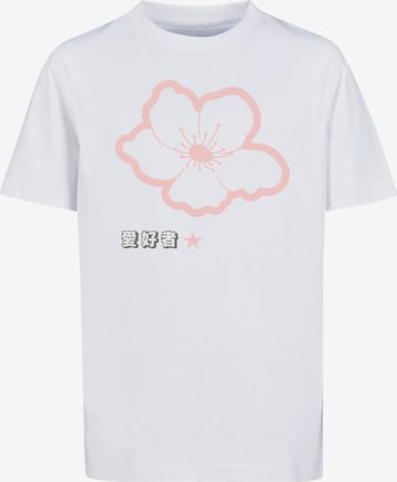 F4NT4STIC Shirt 'Kirschblüten Japan' in White: front