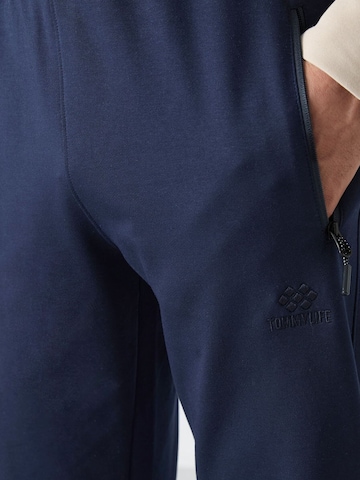 Tommy Liferegular Sportske hlače 'Jogginghose' - plava boja