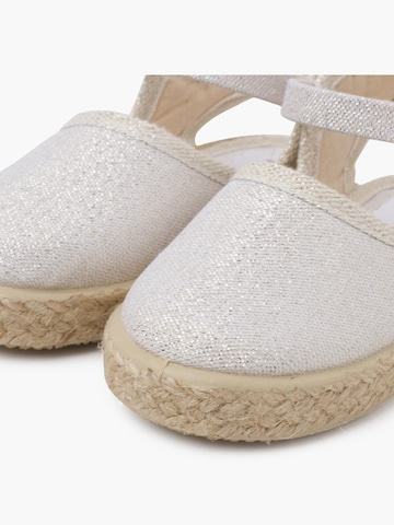 Pisamonas Sandale‌‌‌‌‌‌‌‌ in Silber