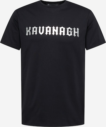 Gianni Kavanagh - Camiseta 'Black Liberation' en negro: frente