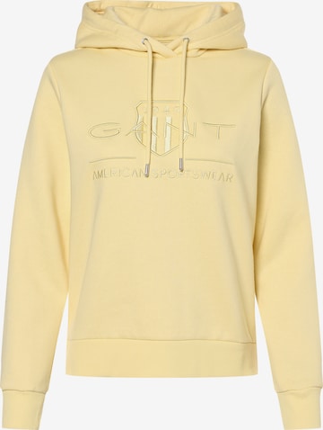 GANT Sweatshirt in Gelb: predná strana