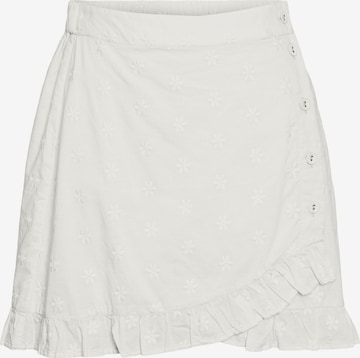 PIECES Skirt 'Lavine' in White: front