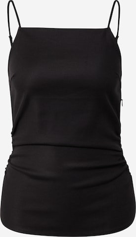 Oval Square - Top en negro: frente